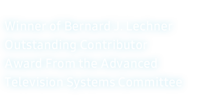 Ganador del premio Bernard J. Lechner al colaborador destacado del Comité de Sistemas Avanzados de Televisión